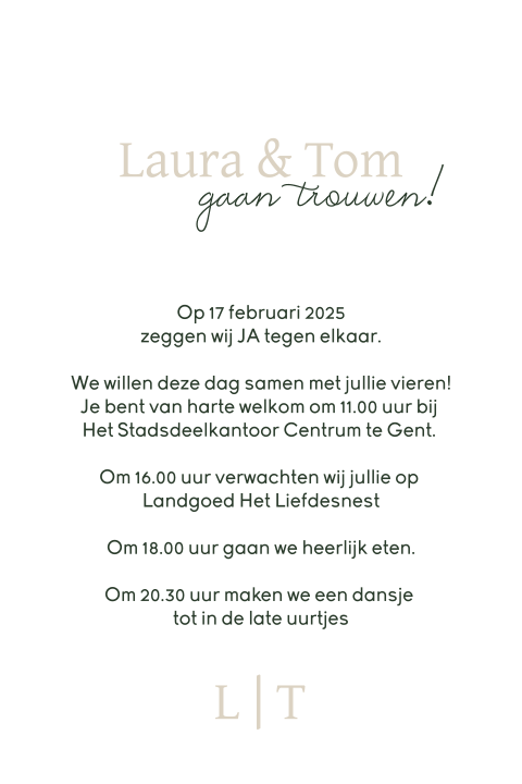 Kaart binnenkant