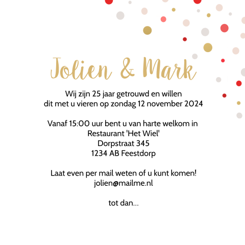 Kaart binnenkant