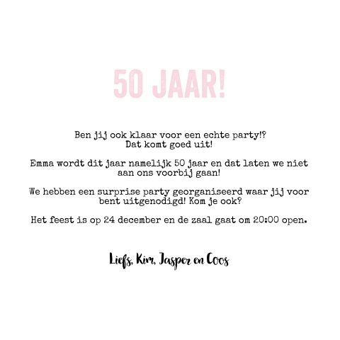 Kaart binnenkant