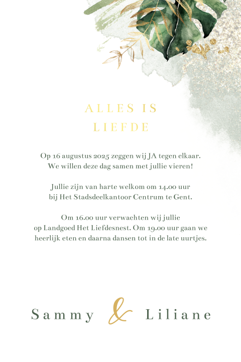 Kaart binnenkant
