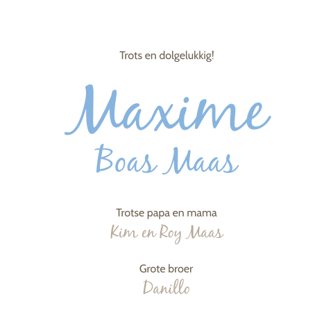 Kaart binnenkant