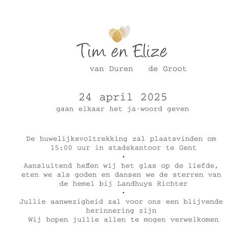 Kaart binnenkant