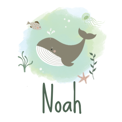 Sticker met zeedieren - per vel van 25 stickers