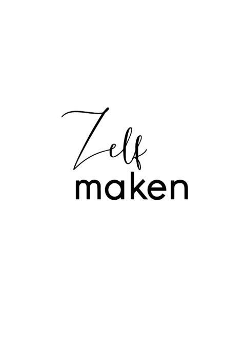 Sticker communie staand zelf maken - 4 stuks per vel