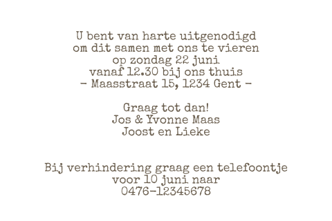 Kaart binnenkant