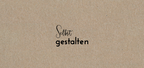 Doppelte Panorama Danksagung zum Geburtstag, Kraft selbst gestalten