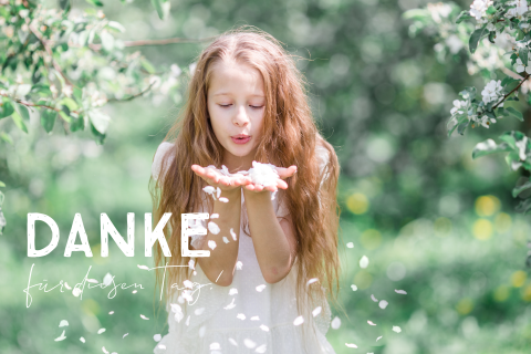Elegante Dankeskarte Konfirmation mit großem Foto