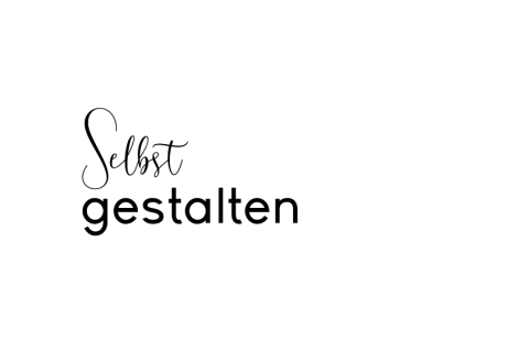 Weihnachtskarte einfach Querformat selbst gestalten