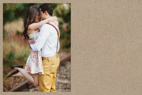Kraftlook Hochzeitseinladung Selbst Gestalten mit Foto