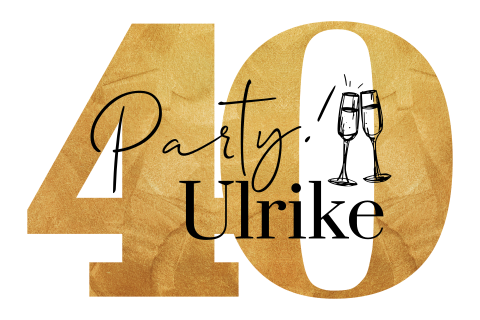 Tolle Geburtstagseinladung in der Form einer 40