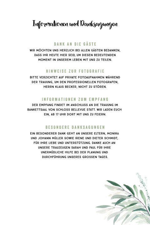Karteninnenseite