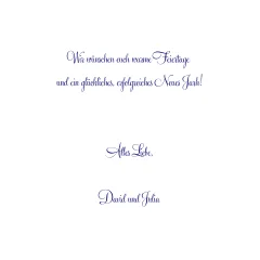 Festliche Weihnachtskarte mit Feuerwerk