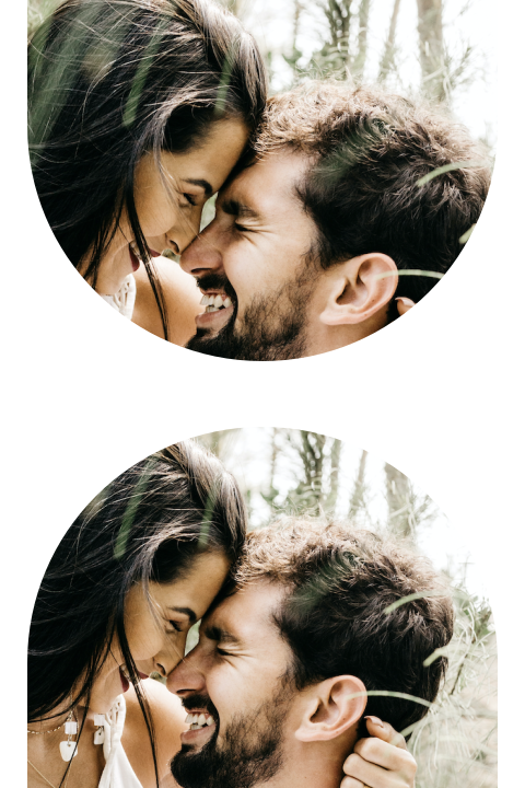 Hochformat Dankeskarte selbst gestalten 2 Fotos Original