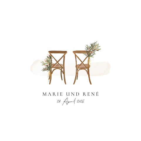 Hochzeitsposter "Zeremonie"