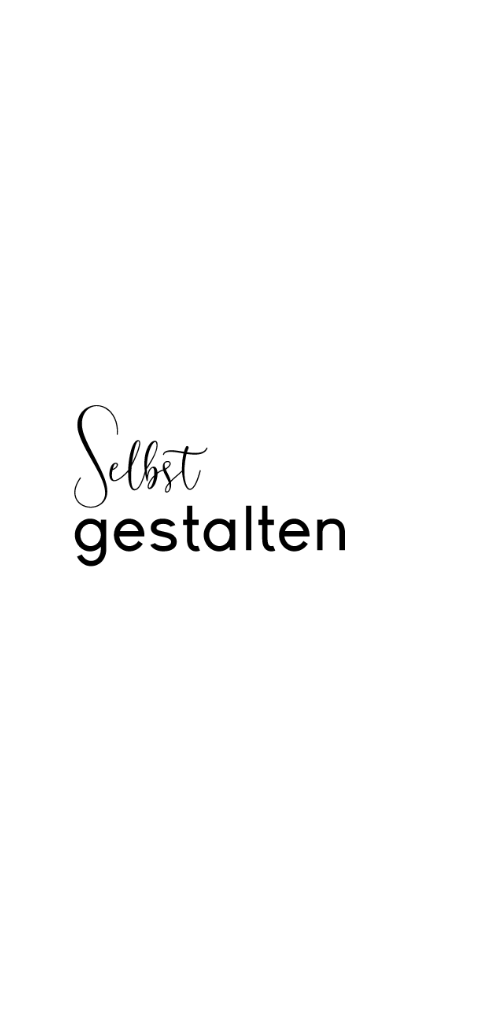 Geburtskarte einfaches längliches Hochformat