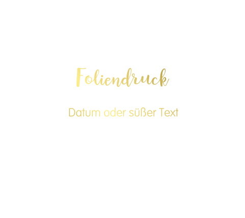 Alle seiten Foliendruck - doppelte Standard-karte 13,5x12