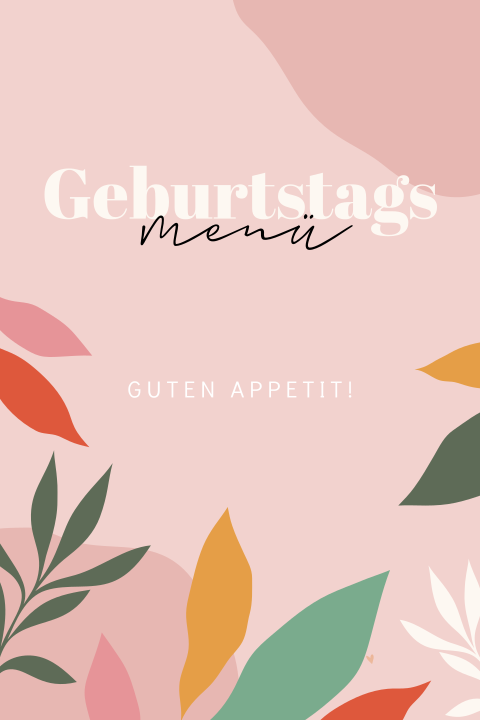 Bunten Zweigen - menü