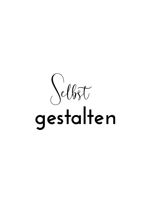 Danksagungskarte zum Geburtstag in ovaler Form Selbst Gestalten