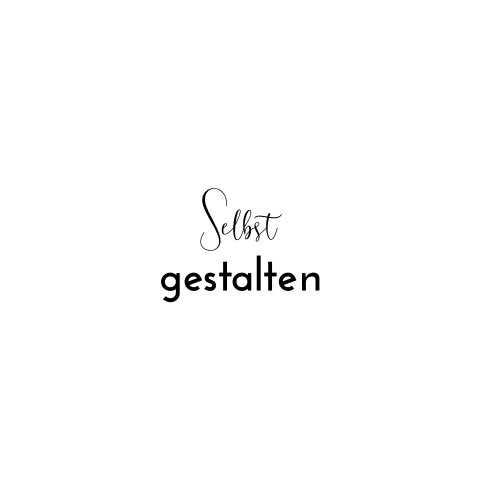 Dankeskarten zum Geburtstag  in Sechseckform Selbst Gestalten