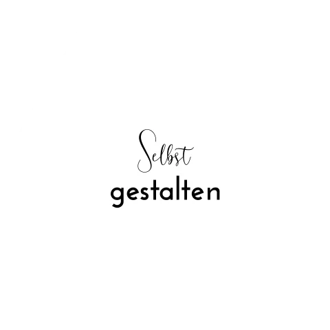 Dankeskarten zum Geburtstag in Sechseckform Selbst Gestalten