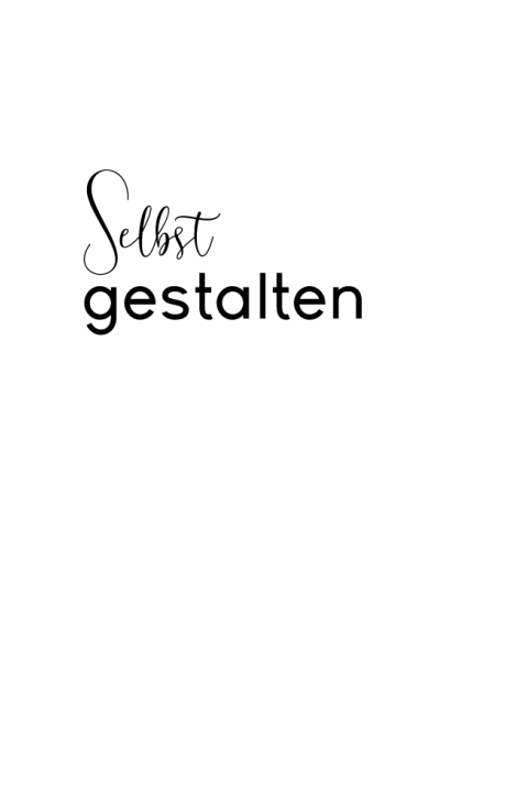 Doppelte Geburtskarte im Hochformat