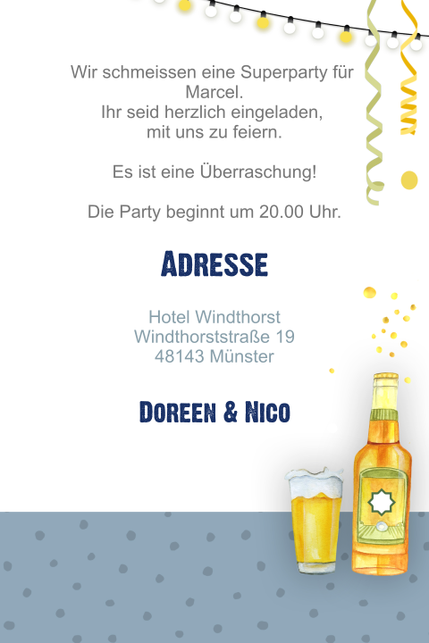 Karteninnenseite