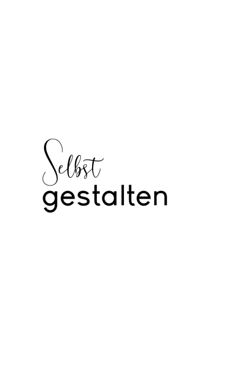 Doppelte Einladung im Hochformat