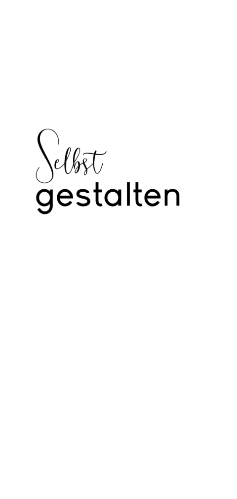 Einfaches längliches Hochformat - Einladung zum Geburtstag