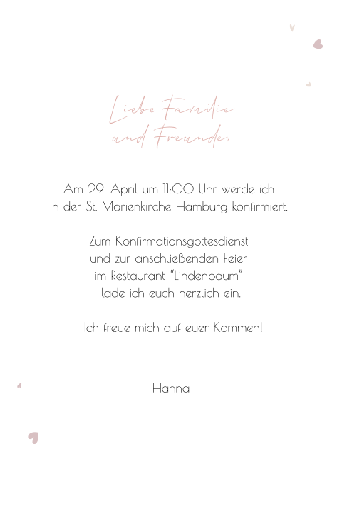 Karteninnenseite