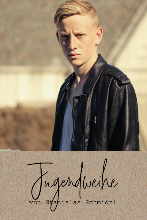 Einladung zur Jugendweihe mit Foto und Kraftlook