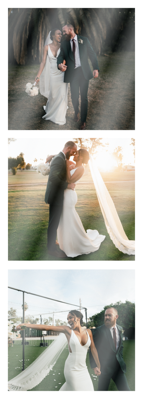 Fotostreifen Dankeskarte Hochzeit | Set von 3 Stück