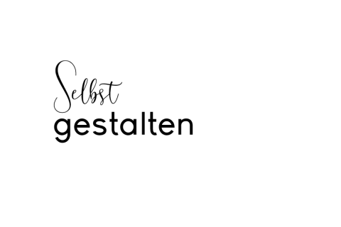Kommunionskarte selbst gestalten doppelt Querformat Falz links