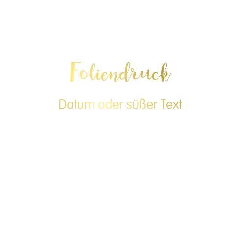 Alle seiten Foliendruck - Einfache quadratische karte