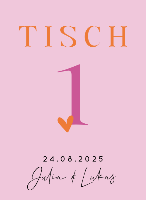 Sitzplan Hochzeit Flaschenetiketten orangefarbenen LOVE