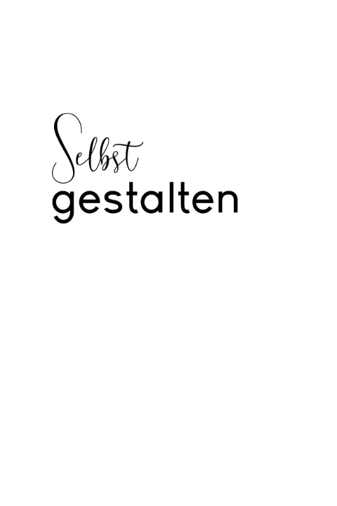 Hochformat einfach - Danksagungskarte zur Einschulung