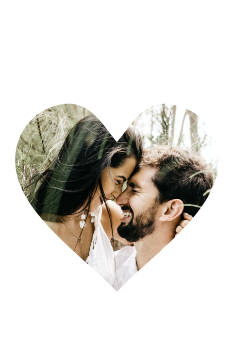 Dankeskarte Eigenes Design mit Herzen