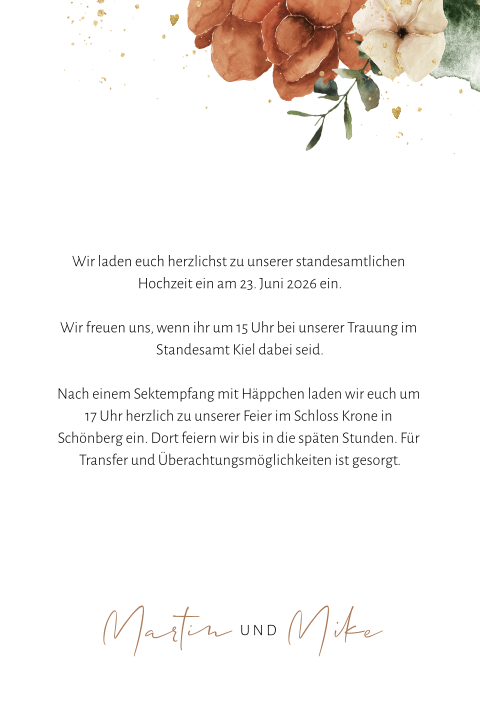 Karteninnenseite