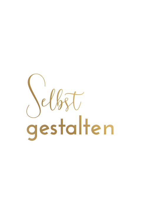 Foliendruck - Geburtskarte doppelt Hochformat