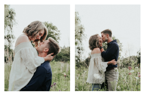 Dezente Foto Hochzeitseinladung zum selbst gestalten