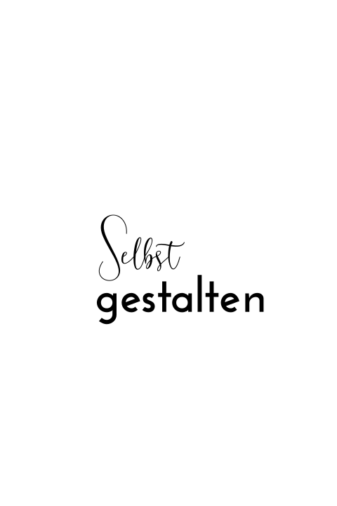 Hochzeitskarte in Bogenform Selbst Gestalten