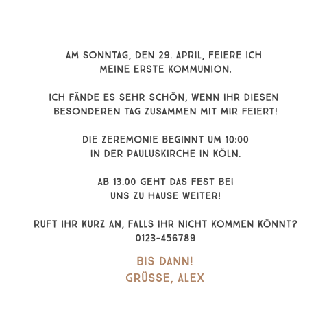 Karteninnenseite