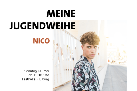 Einladung zur Jugendweihe mit Foto