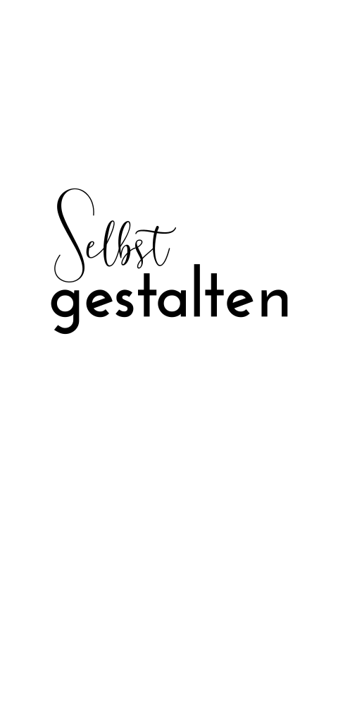Einladung zur Kommunion | Einfaches länglich Hochformat