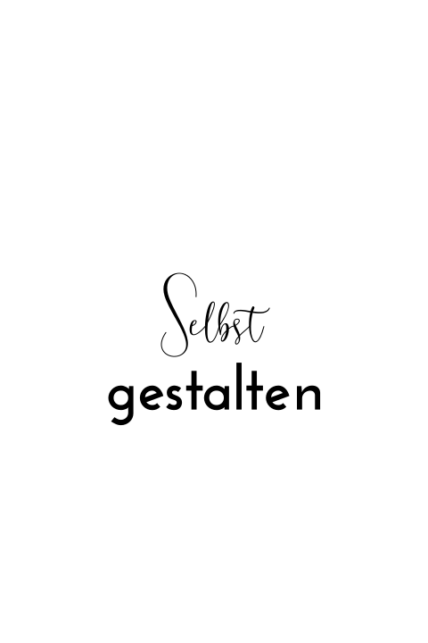 Danksagungskarte zur Einschulung in Bogenform Selbst Gestalten