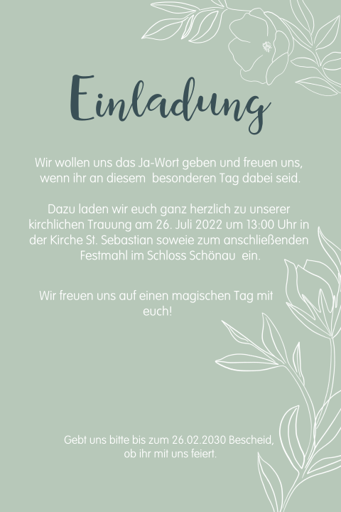 Karteninnenseite