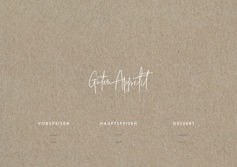 Tischset selbst gestalten auf Kraftlook