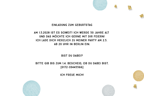 Karteninnenseite