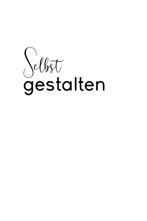 Doppelt Hochformat -Einladung zum Geburtstag, selbst gestalten