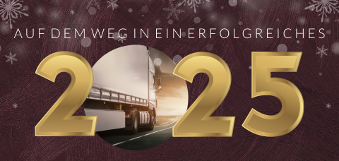Geschäftliche Weihnachtskarte mit Schneeflocken und eigenem Foto