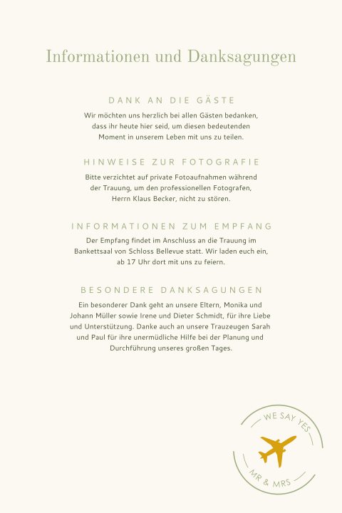 Karteninnenseite